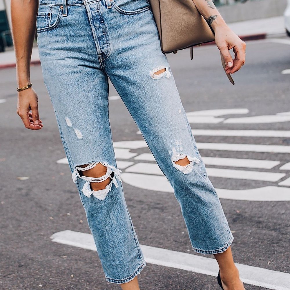 NWOT Levi's Wedgie Straight Jeans